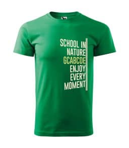 Pánske tričko School in nature - Enjoy